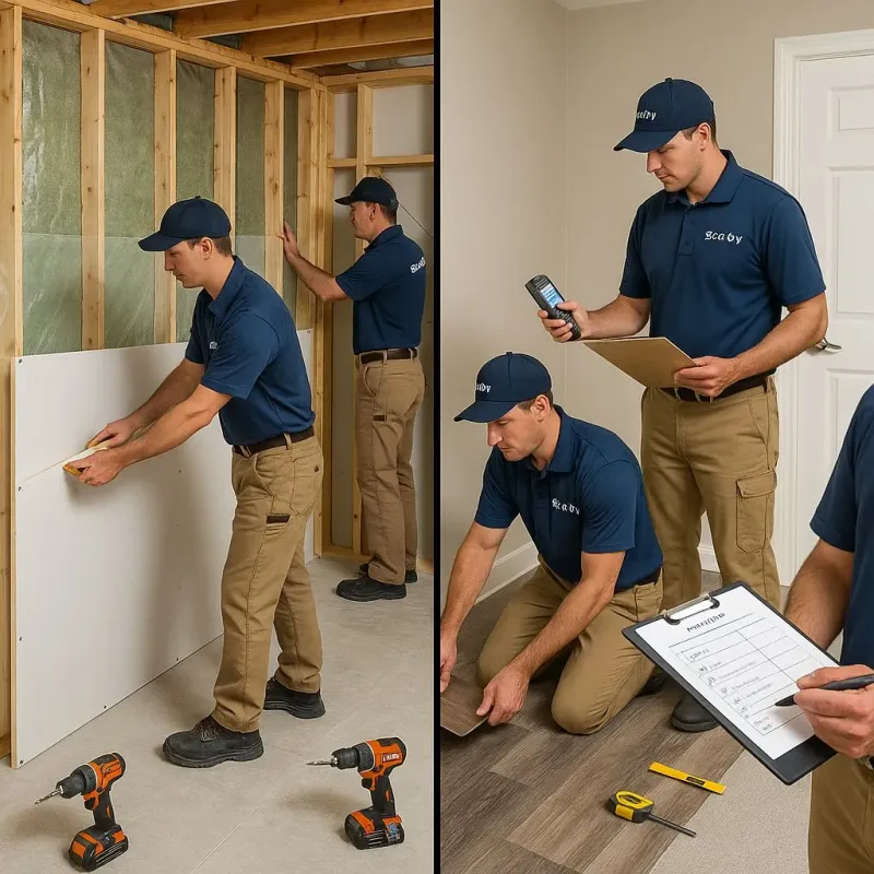 Repairs and Reconstruction process in Middletown, IN