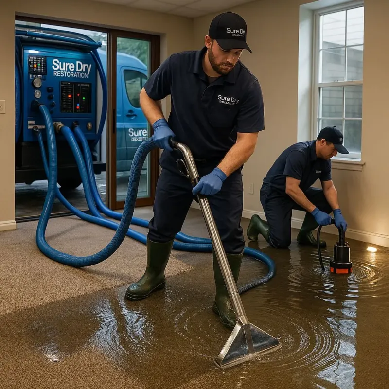 Water Extraction and Removal process in Middletown, IN